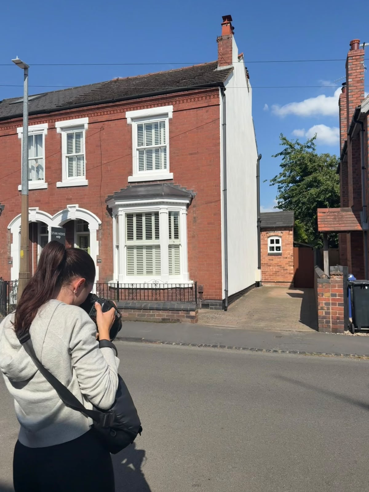 Property marketing content prepared for social media